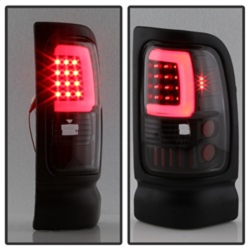 xTune Dodge Ram 1500 94-01 Tail Lights - Light Bar LED - Black ALT-ON-DRAM94V3-LBLED-BK SPYDER