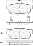 StopTech Street Disc Brake Pads - 305.08130