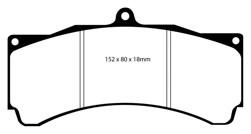 EBC BlueStuff Brake Pads - DP5005NDX EBC