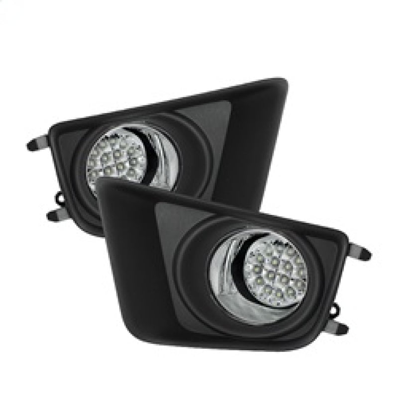 Spyder Toyota Tacoma 2012-2015 LED Fog Lights w/Switch Clear FL-LED-TTA2012-C SPYDER