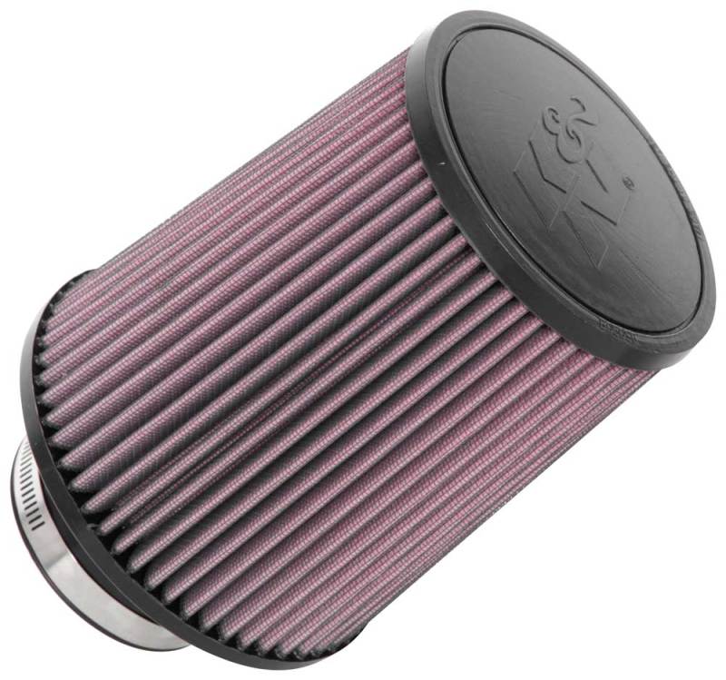 K&N Universal Clamp-On Air Filter 3-1/8in FLG / 6in B / 5in T / 7in H K&N Engineering