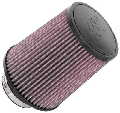 K&N Universal Clamp-On Air Filter 3-1/8in FLG / 6in B / 5in T / 7in H K&N Engineering