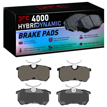 DFC 01-19 Ford Focus Rear 4000 Hybridynamic Brake Pads