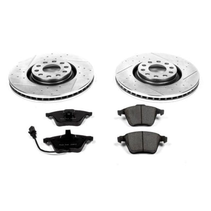 Power Stop 05-09 Audi A4 Front Z23 Evolution Sport Brake Kit PowerStop