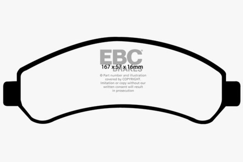 EBC Ultimax2 Front Brake Pads - UD726