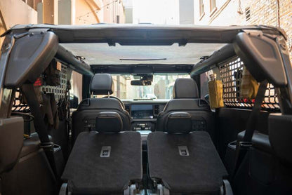 DV8 21-24 Ford Bronco 2-Door Rear Window Pocket Molle Panels  MPBR-12