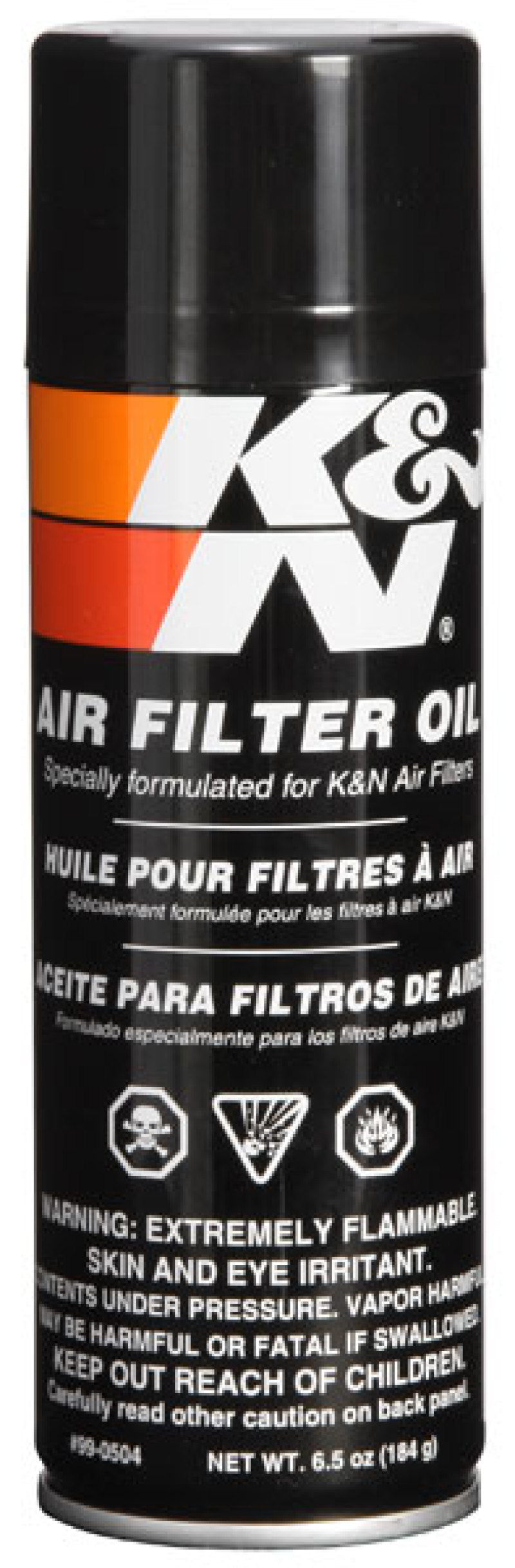 K&N 6.5 OZ Aerosol Spray Air Filter Oil K&N Engineering