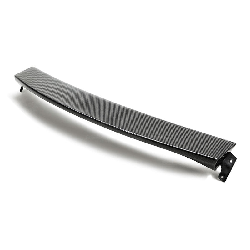 Seibon Carbon fiber tailgate middle spoiler for 2017-2021 Honda Civic Type R - MS17HDCVR