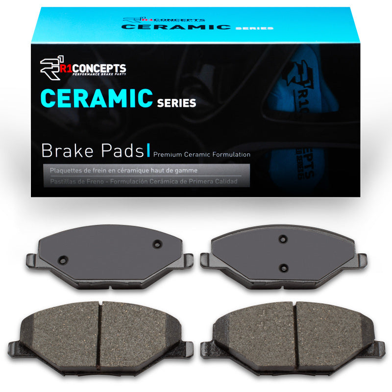 R1 Front Ceramic Brake Pads 2014-2018 Volkswagen Polo (Mexico)/Vento (Mexico) - 2310-1776-00
