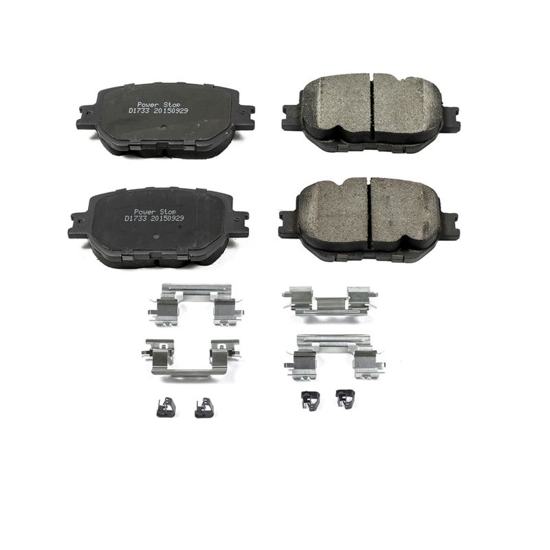 Power Stop 14-15 Lexus IS250 Front Z17 Evolution Ceramic Brake Pads w/Hardware PowerStop