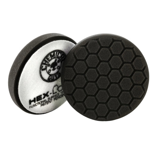 Chemical Guys Hex-Logic Self-Centered Finishing Pad - Black - 4in - Single