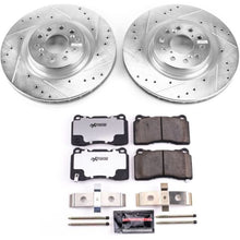 Load image into Gallery viewer, Power Stop 17-19 Honda Civic Front Z26 Street Warrior Brake Kit