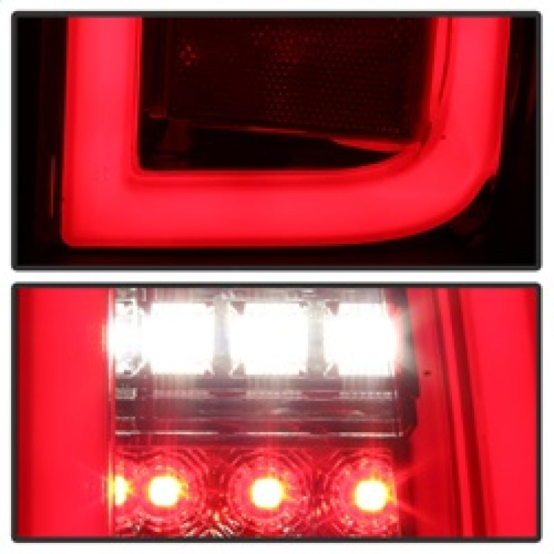 Spyder Chevy Tahoe / Suburban 15-17 LED Tail Lights - Red Clear (ALT-YD-CTA15-LED-RC) SPYDER