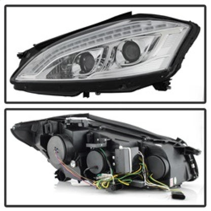 Spyder Mercedes W221 S Class 07-09 Headlights - HID Model Only - Chrome PRO-YD-MBW22107-HID-DRL-C SPYDER