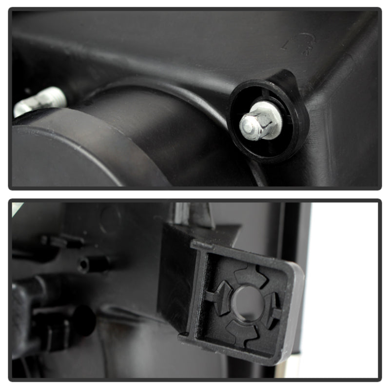 Spyder Ford F150 13-14 Projector Fctry Xenon Model- Light Bar DRL Blk PRO-YD-FF15013-LBDRL-HID-BK SPYDER