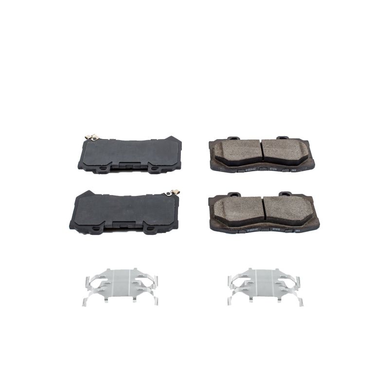 Power Stop 15-19 Chevrolet Colorado Front Z17 Evolution Ceramic Brake Pads w/Hardware PowerStop