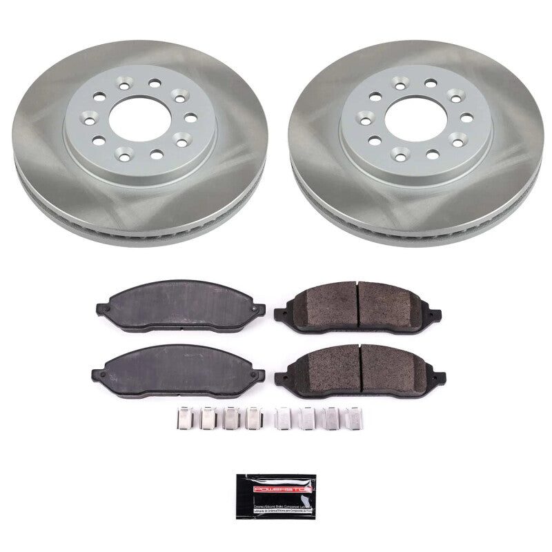 Power Stop 04-07 Mercury Monterey Front Semi-Coated Rotor Kit PowerStop