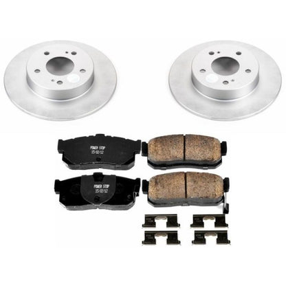 Power Stop 96-01 Infiniti I30 Rear Z17 Evolution Geomet Coated Brake Kit PowerStop