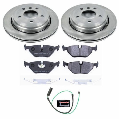 Power Stop 01-05 BMW 325xi Rear Track Day Brake Kit PowerStop