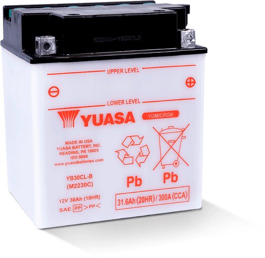 Yuasa YB30CL-B Yumicron CX 12 Volt Battery Yuasa Battery