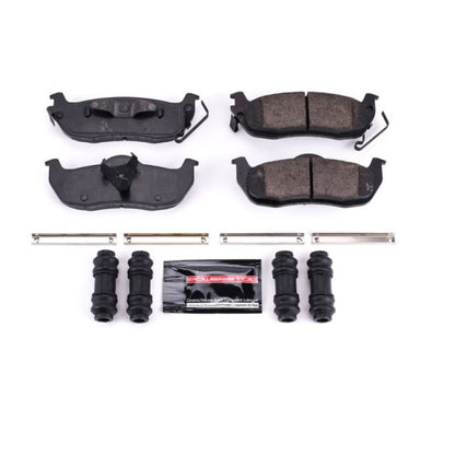 Power Stop 04-10 Infiniti QX56 Rear Z23 Evolution Sport Brake Pads w/Hardware PowerStop