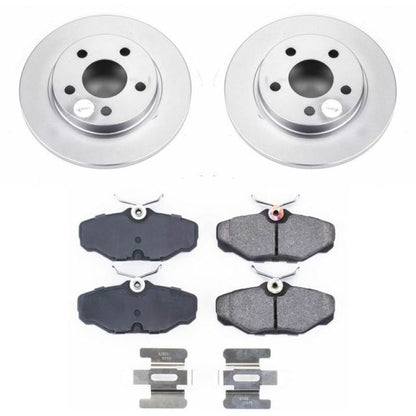 Power Stop 93-05 Ford Taurus Rear Z17 Evolution Geomet Coated Brake Kit PowerStop