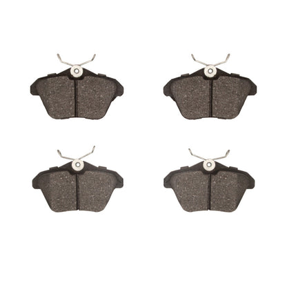 R1 Rear Semi-Metallic Brake Pads 1998-2004 Alfa Romeo 156 (Mexico) - 2311-1477-00