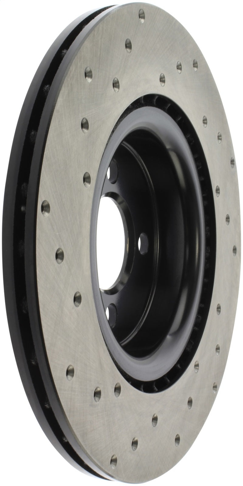 StopTech Sport Cross Drilled Brake Rotor - Front Right Stoptech