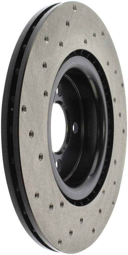 StopTech Sport Cross Drilled Brake Rotor - Front Right Stoptech