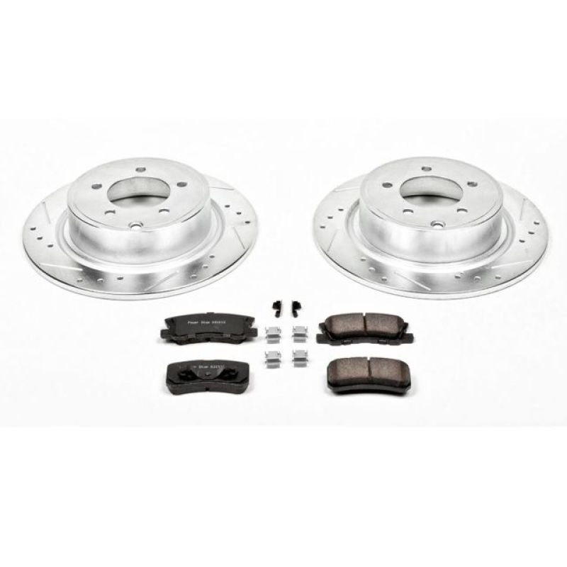 Power Stop 11-14 Chrysler 200 Rear Z23 Evolution Sport Brake Kit PowerStop