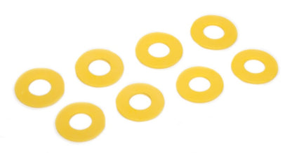 Daystar D-Ring Shackle Washers Set of 8 Yellow