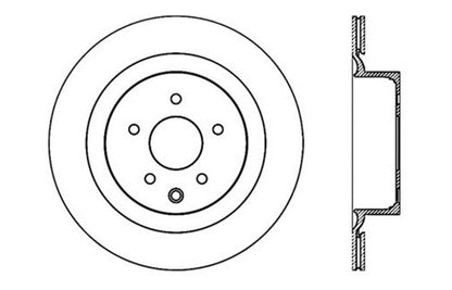 StopTech Drilled Sport Brake Rotor Stoptech