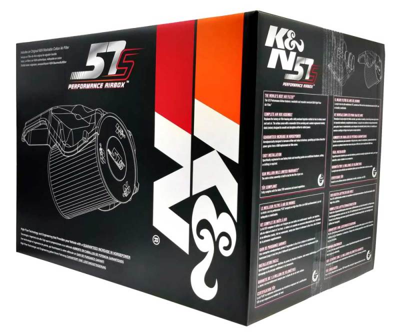 K&N Performance Intake Kit  for Ford C-Max/Focus II / Volvo C30/S40/V40/V50/V70 / Mazda 3/5 K&N Engineering