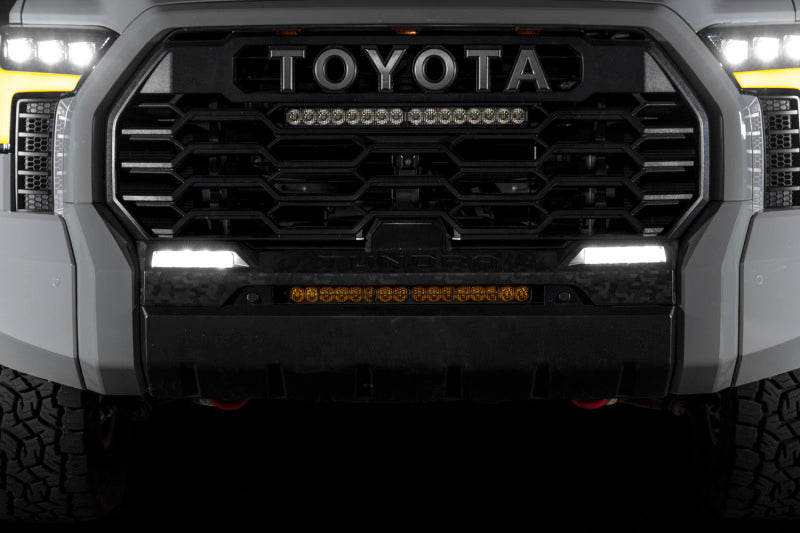 Diode Dynamics 2022-2026 Toyota Tundra Fog SS6 Sport LED Kit Yellow 3000K