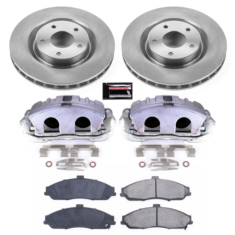 Power Stop 05-13 Chevrolet Corvette Front Autospecialty Brake Kit w/Calipers PowerStop