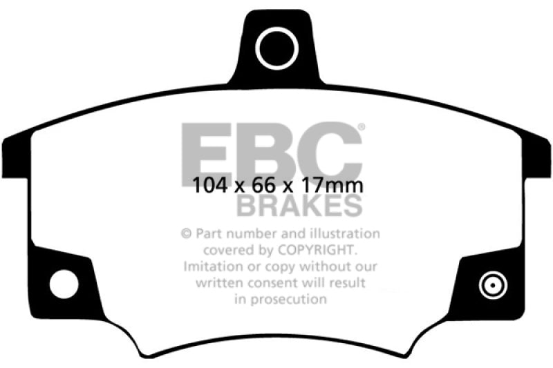 EBC GreenStuff Front Brake Pads - DP2420/2 EBC