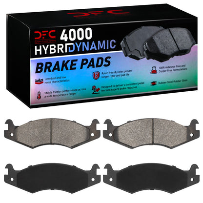 DFC 92-06 Hummer H1 Front/Rear 4000 Hybridynamic Brake Pads