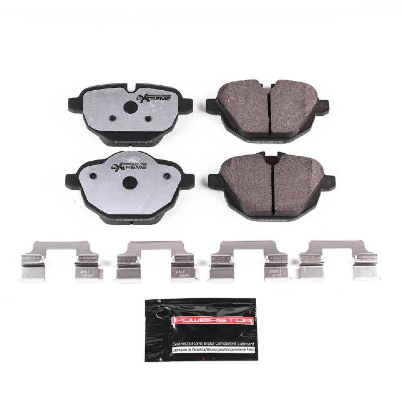 Power Stop 11-16 BMW 528i Rear Z26 Extreme Street Brake Pads w/Hardware PowerStop