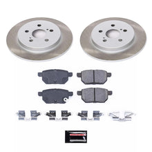 Load image into Gallery viewer, Power Stop 17-22 Toyota Prius Prime Rear Semi-Coated Rotor Kit