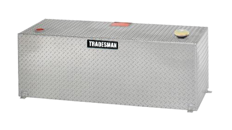 Tradesman Aluminum Rectangular Liquid Storage Tank (98 Gallon Capacity) - Brite Tradesman