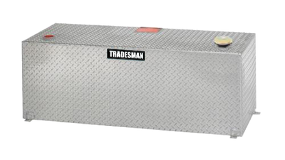 Tradesman Aluminum Rectangular Liquid Storage Tank (98 Gallon Capacity) - Brite Tradesman