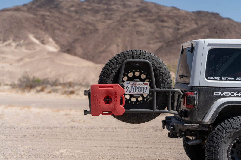 DV8 18-25 Jeep Wrangler JL Body Mounted Tire Carrier