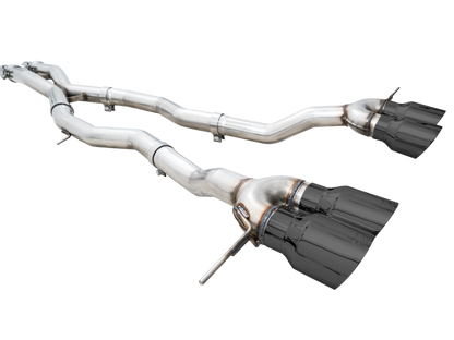 AWE Track Edition Catback Exhaust for BMW G8X M3/M4 - Diamond Black Tips AWE Tuning