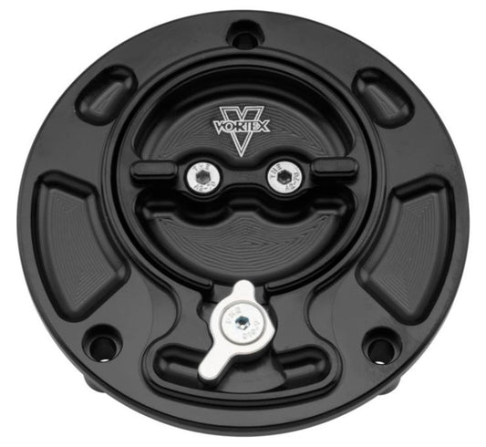 Vortex Racing V3 Fuel Cap for Yamaha Black - GC610K