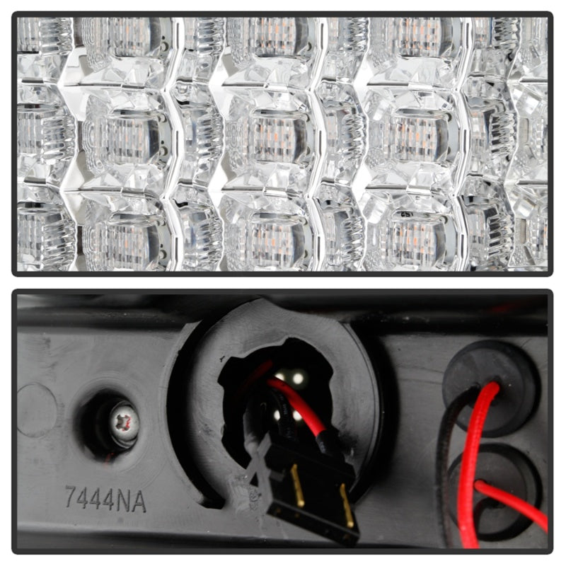 Spyder 18-19 Ford F-150 Proj Headlights - Halogen Model - LED Seq Turn - Blk PRO-YD-FF15018-LBSEQ-BK SPYDER