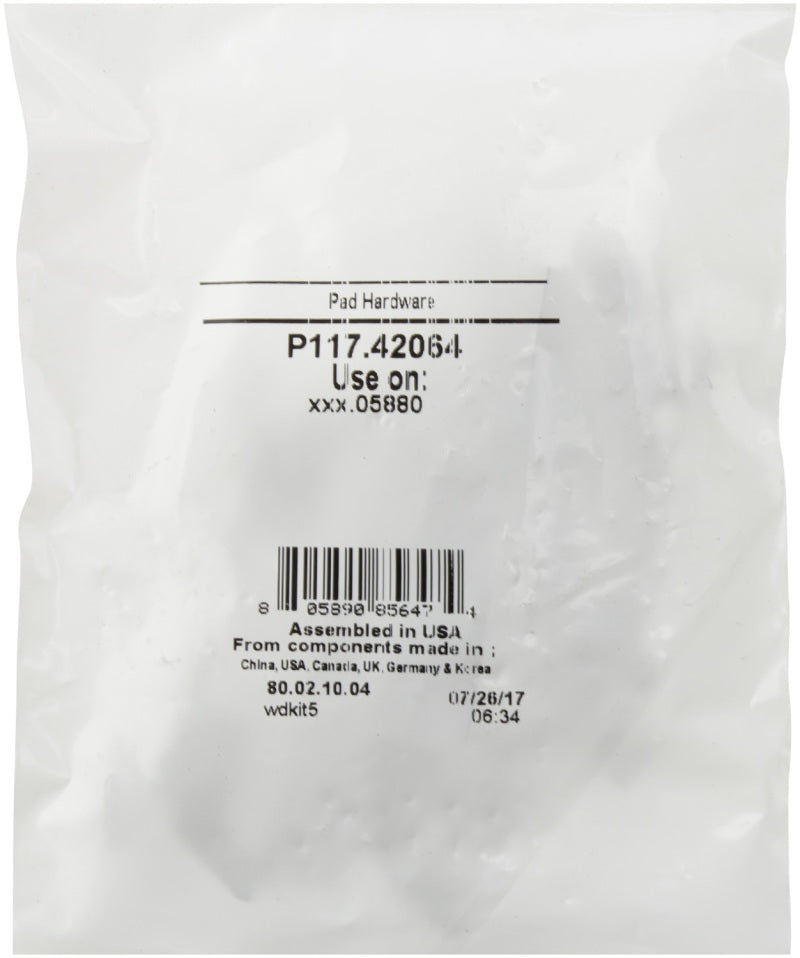 StopTech Premium Ceramic Front Brake Pads - 308.05880 Stoptech