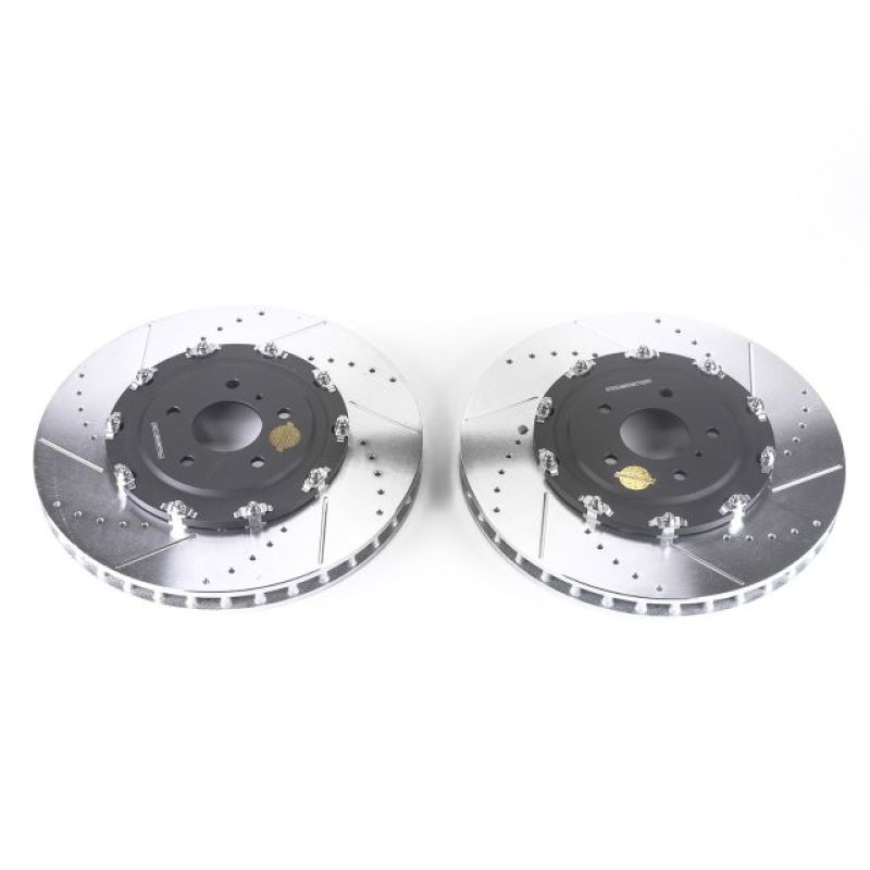 Power Stop 09-11 Nissan GT-R Front Evolution Drilled & Slotted Rotors - Pair PowerStop