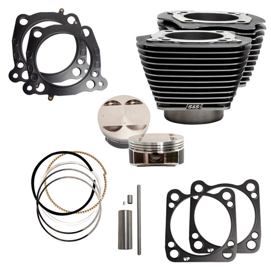 S&S Cycle 2017+ M8 4.2520in Bore x 4.5in Stroke 117 to 128 Big Bore Kit - 910-0733A