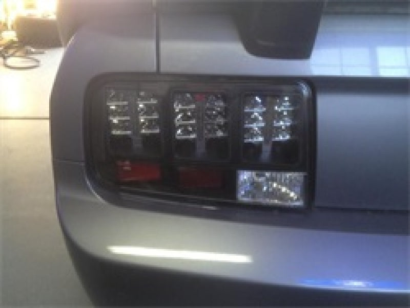 Spyder Ford Mustang 05-09 LED Tail Lights Black ALT-YD-FM05-LED-BK SPYDER