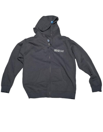 Sparco Swtshrt Zip Www Gry Xlrg